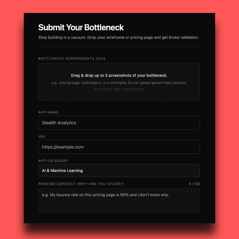 Submit Form UI